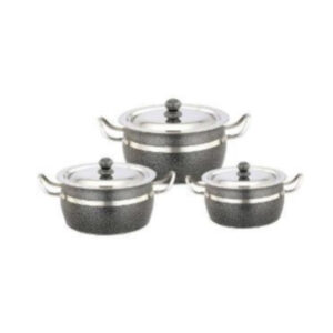 Klassic Vimal 6 Pcs Powder Coated Antique Colour Dish - VM078