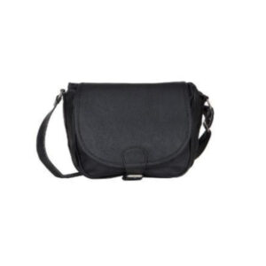 ak Women's PU Sling Bag - Black
