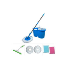 Wonder Spin Light Wheel Cleaning Mop & Kitchen Tools Combo