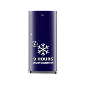 Whirlpool 184 L 2 Star Direct-Cool Single Door Refrigerator (205 WDE CLS 2S SAPPHIRE BLUE-Z, Blue,2023 Model)