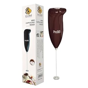 PRO365 Indo Coffee Frother, Mocktails, Strirrer, Milk Frother, Coffee Foamer, Cappuccino, Lemonade (6 Months Manufacturer Warranty)  Colour: Basic  Brand	PRO365 Colour	Basic Product Dimensions	5D x 5W x 21H Centimeters Blade Material	Stainless Steel Model Name	Basic Manufacturer	PRO365, PRO365 Gurugram Haryana    	Material Stainless Steel 	 	Voltage 220 Volts   	Item Weight 0.2 Kilograms Is Dishwasher Safe No