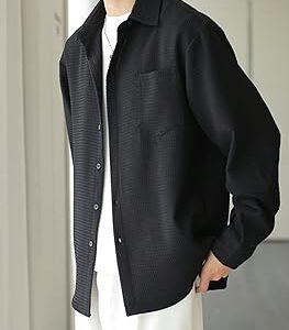 Leriya Fashion Textured Shirts for Men || Casual Shirt for Men || Shirt for Men|| Men Stylish Shirt || Men Fancy Shirt || Men Full Sleeve Shirt || Plain Shirts for Men  Product details Material composition Popcorn Pattern Solid Fit type Regular Fit Sleeve type Long Sleeve Collar style CLASSIC COLLAR Length Standard Length Country of Origin India