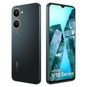 vivo Y18i (Space Black, 4GB RAM, 64GB Storage) with No Cost EMI/Additional Exchange Offers |Without Charger