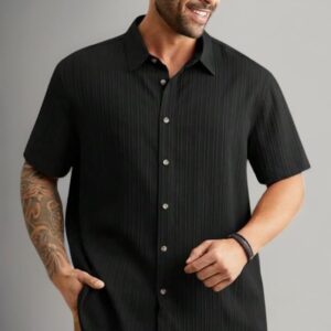 GRECIILOOKS Shirt for Men | Mens Casual Shirt | Men Stylish Shirt | Men Waffle Shirt | Men's Regular Fit | Men Formal Shirt | Half Sleeve Shirt  Product details Material composition POLYCOTTON Fit type Regular Fit Sleeve type Half Sleeve Collar style Button Down Length Standard Length Neck style Collared Neck Country of Origin India