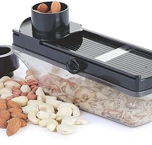 Ganesh Plastic Vegetable Slicer Cutter, Black