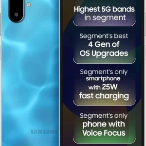 Samsung Galaxy F06 5G (Bahama Blue, 128 GB) (4 GB RAM)